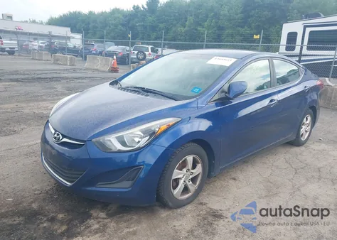 2015 Hyundai Elantra Se из США, поврежденный, VIN 5NPDH4AE2FH575899